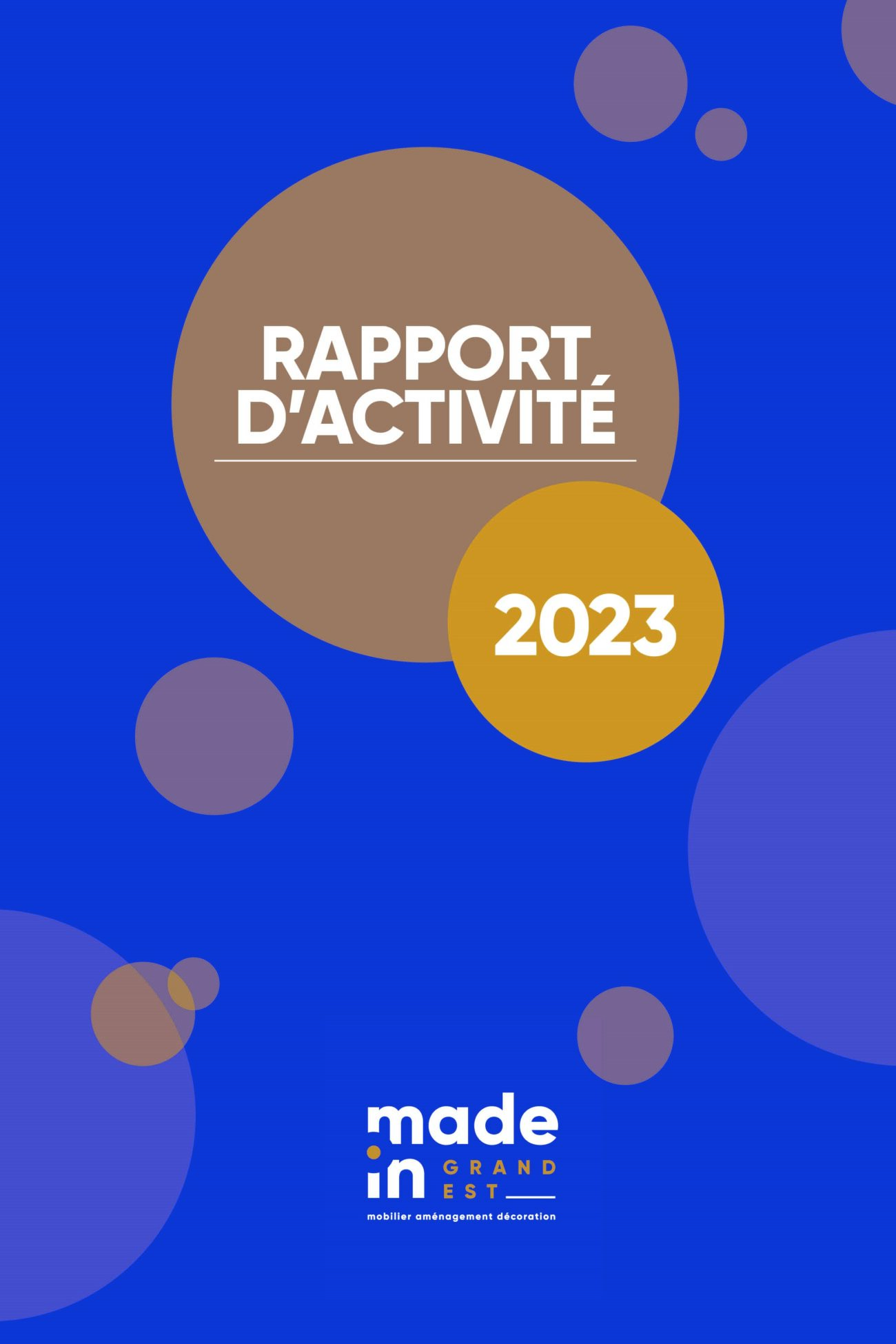 Couverture Rapport D'activité 2023