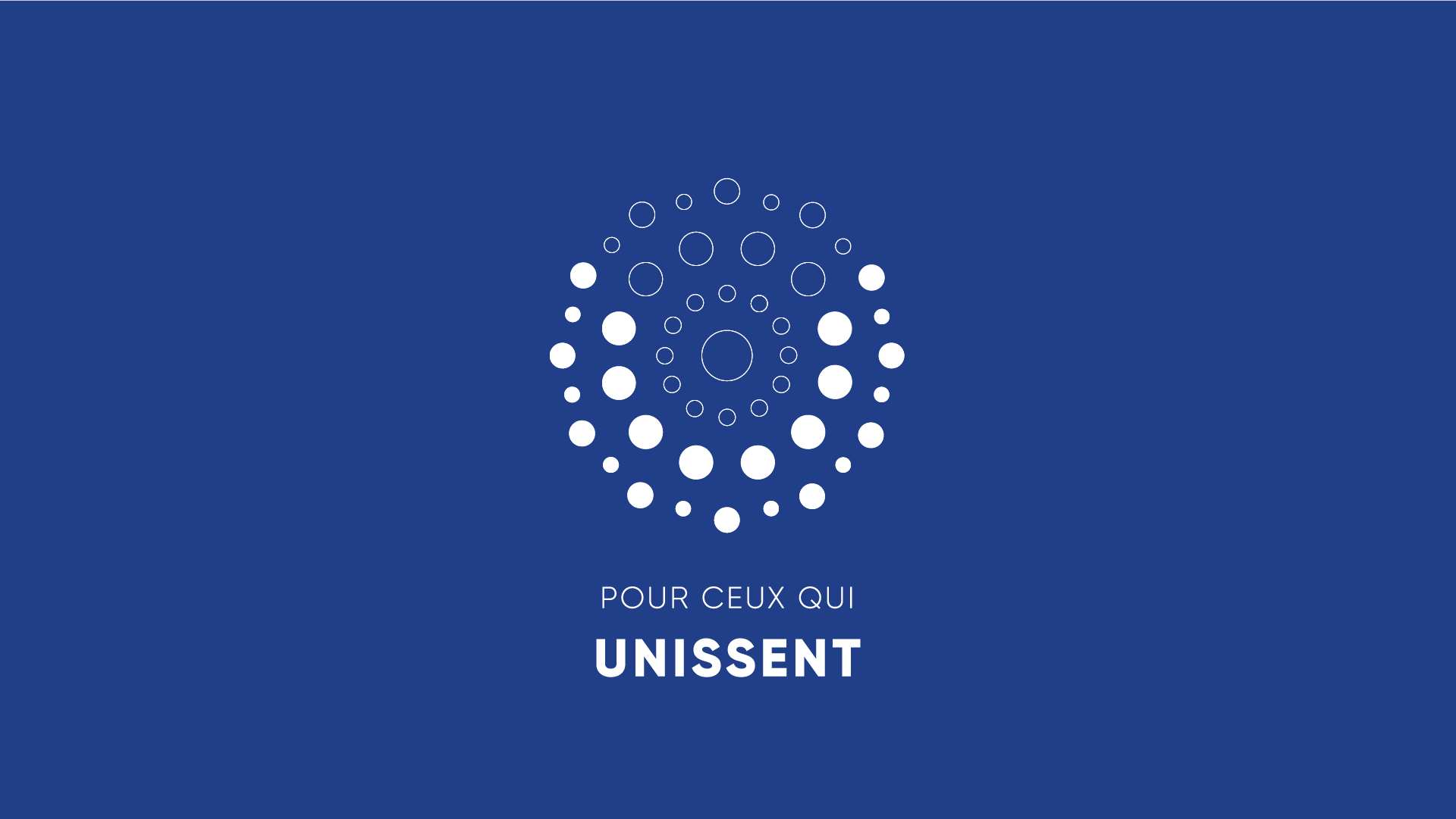 UNISSENT LABEL FULL WHITE BLUE BACKGROUND